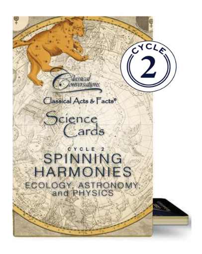 CLASSICAL ACTS & FACTS® SCIENCE CARDS, ECOLOGY, ASTRONOMY, PHYSICS, CYCLE 2