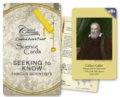 CLASSICAL ACTS & FACTS® SCIENCE CARDS: SEEKING TO KNOW FAMOUS SCIENTISTS