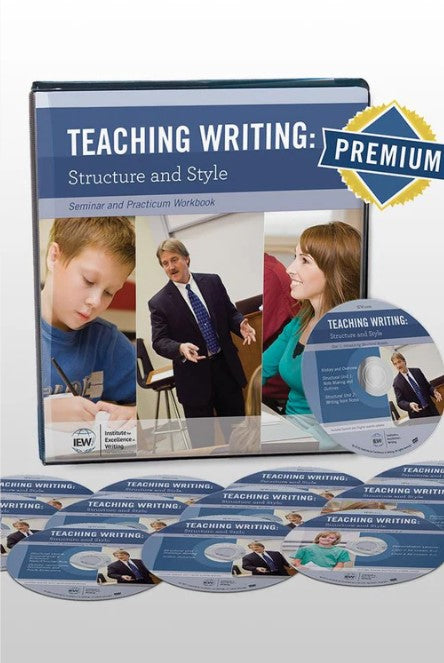IEW TEACHING WRITING STRUCTURE AND STYLE (WORKBOOK, DVD & PREMIUM CONTENT)