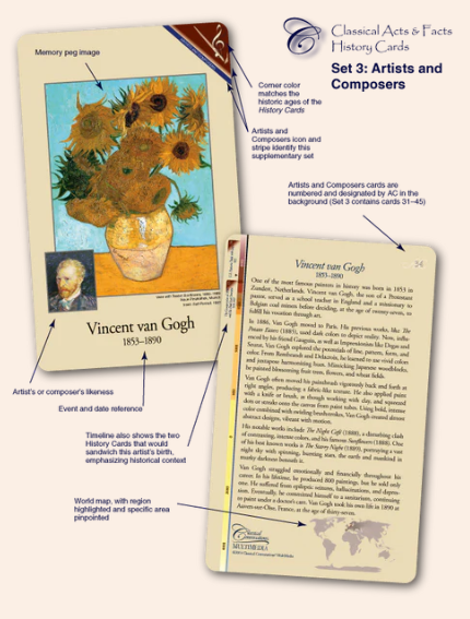 CLASSICAL ACTS & FACTS® ARTISTS AND COMPOSERS, SET 3