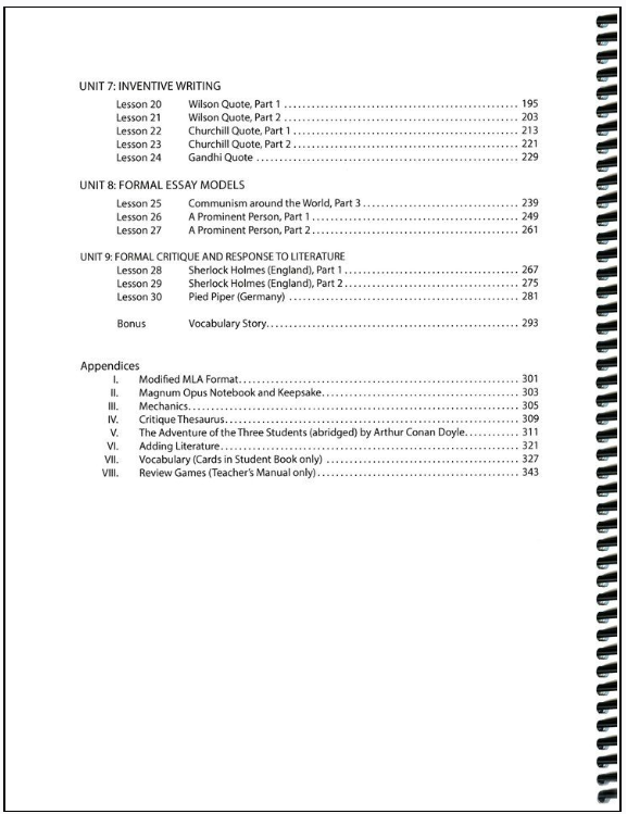 Modern History Writing Combo