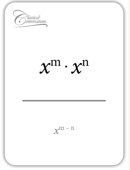 Algebra: Laws and Limits Flashcards