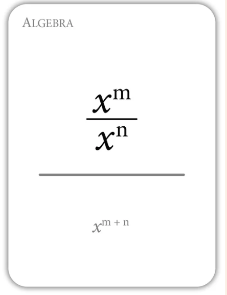 Algebra: Laws and Limits Flashcards