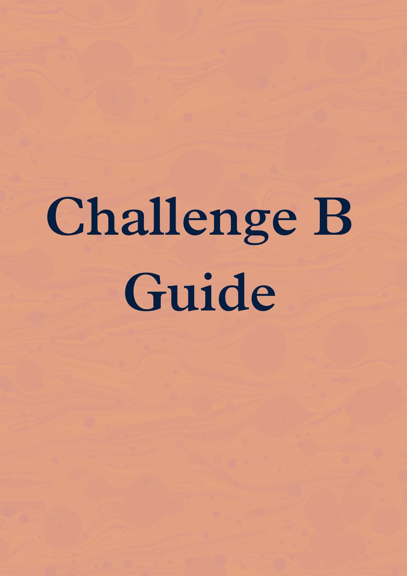 B Guide Director's Only – Classical Conversations Australia